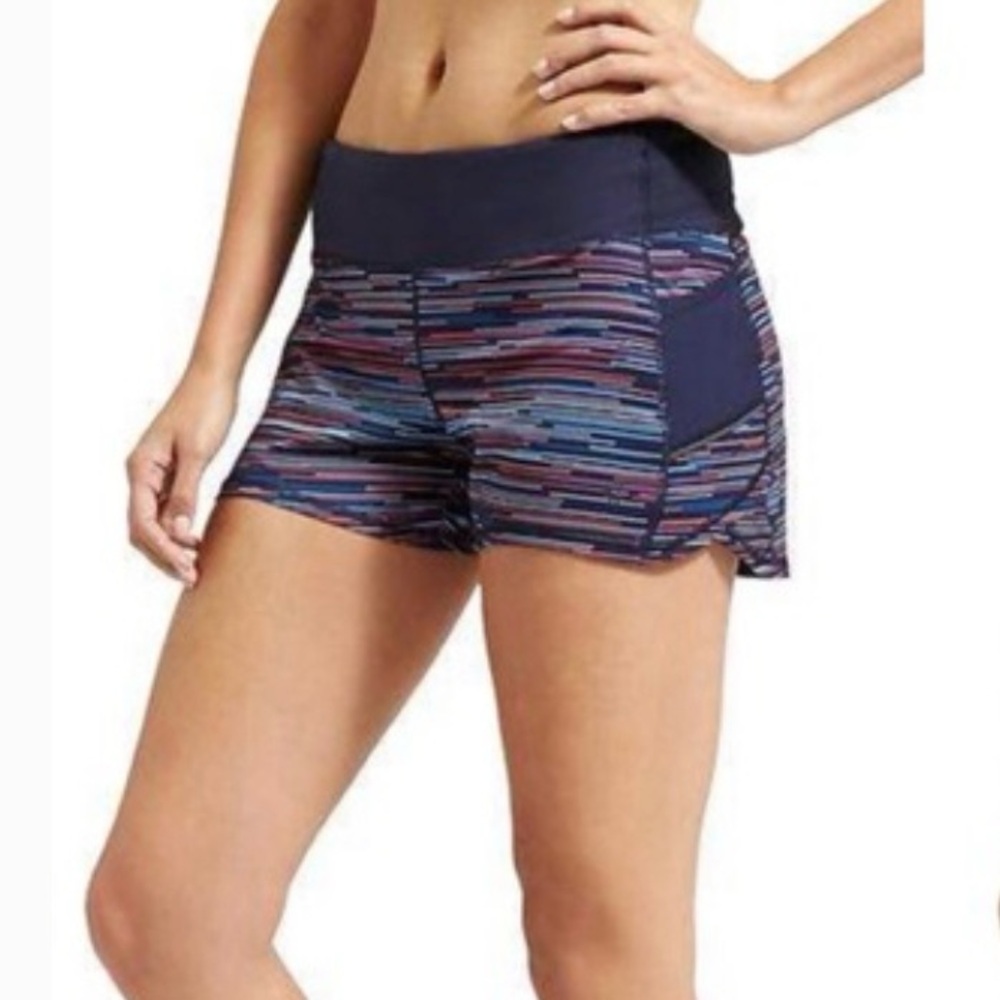 Athleta, “Ready Set Go,” lined, pocketed shorts, size small